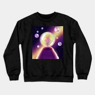 Float in Space Crewneck Sweatshirt